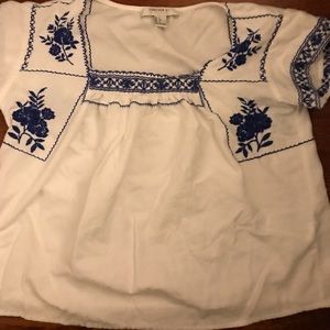 forever 21 bohemian shirt
